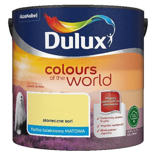 Dulux Kolory Świata <br> słoneczne sari <br> 2.5 l