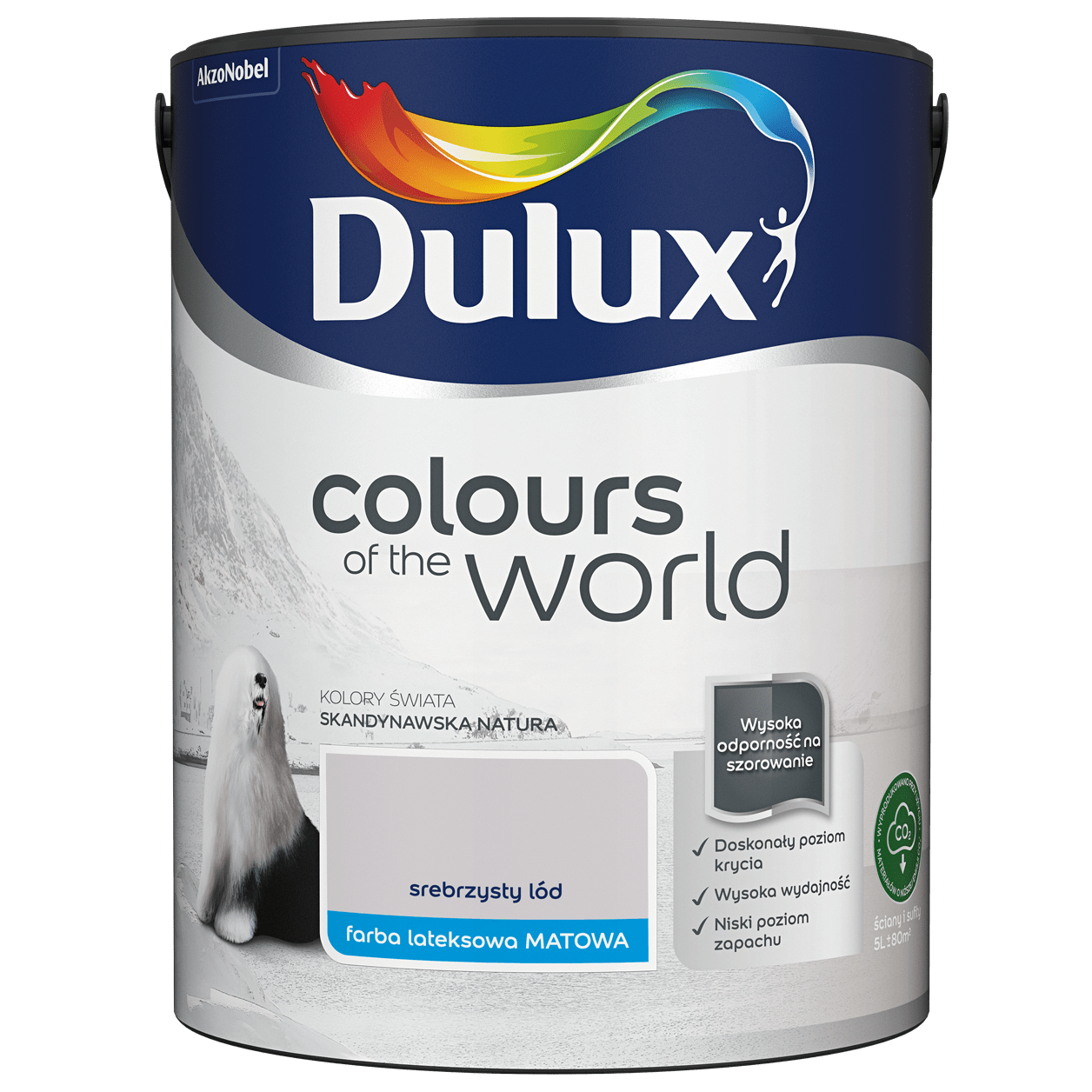 Dulux Kolory Świata <br> srebrzysty lód <br> 5 l