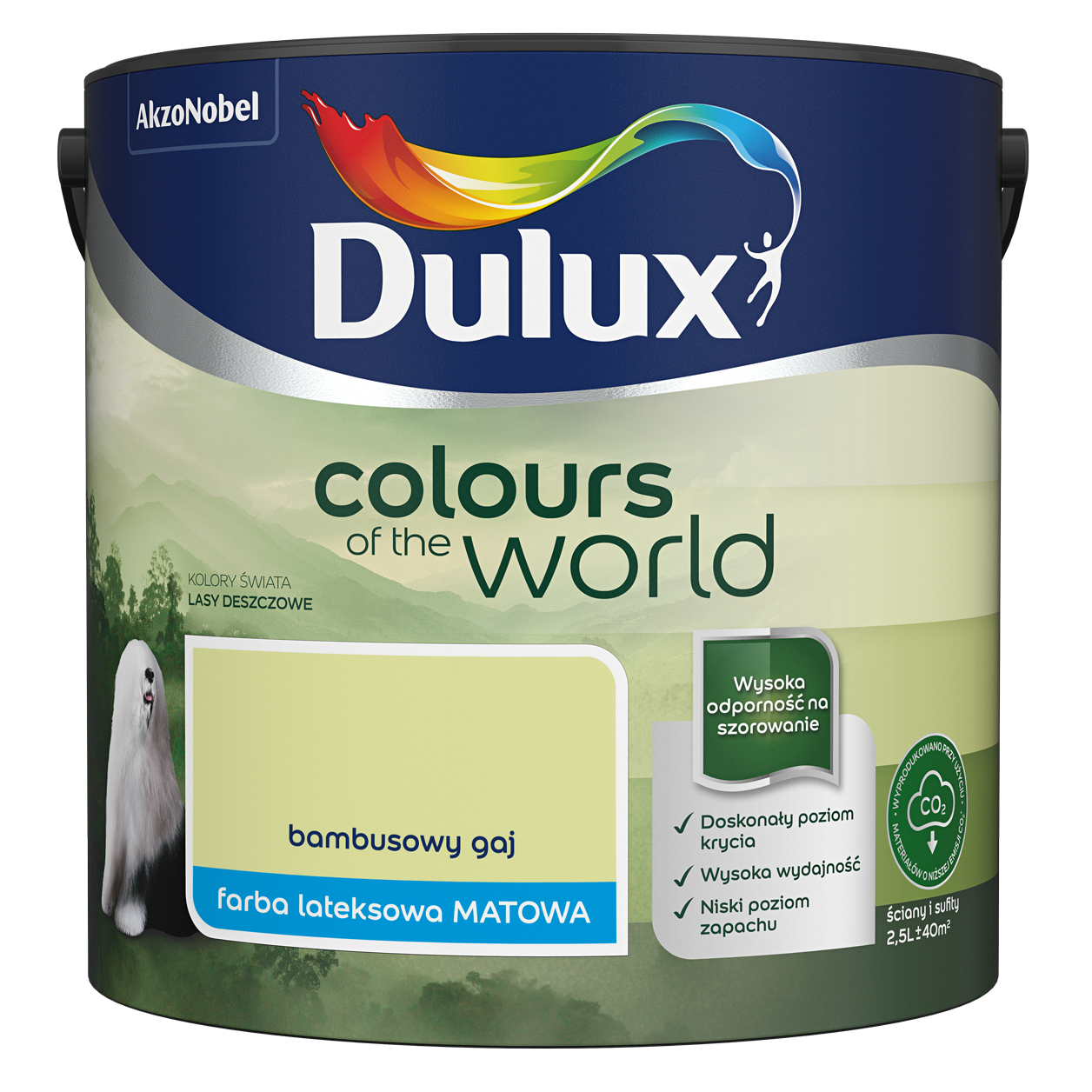 Dulux Kolory Świata <br> bambusowy gaj <br> 2.5 l