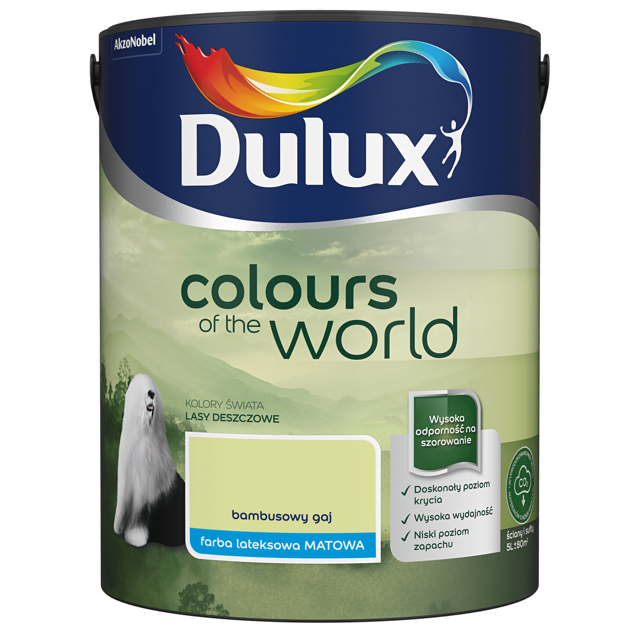 Dulux Kolory Świata <br> bambusowy gaj <br> 5 l