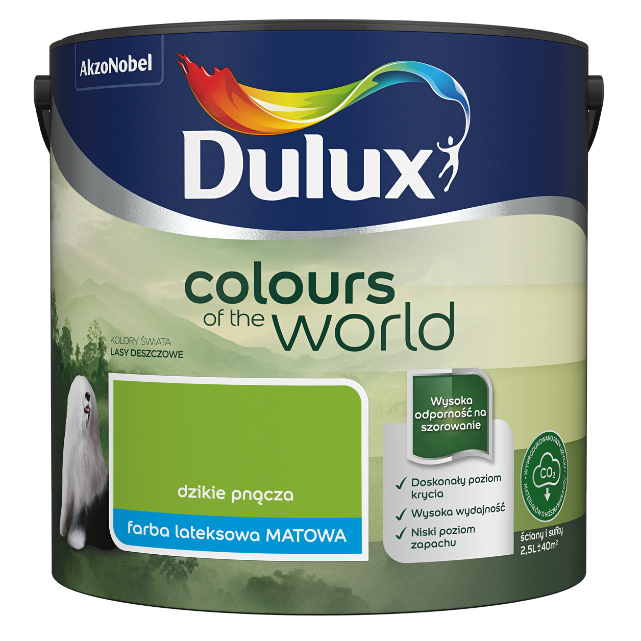 Dulux Kolory Świata <br> dzikie pnącza <br> 2.5 l