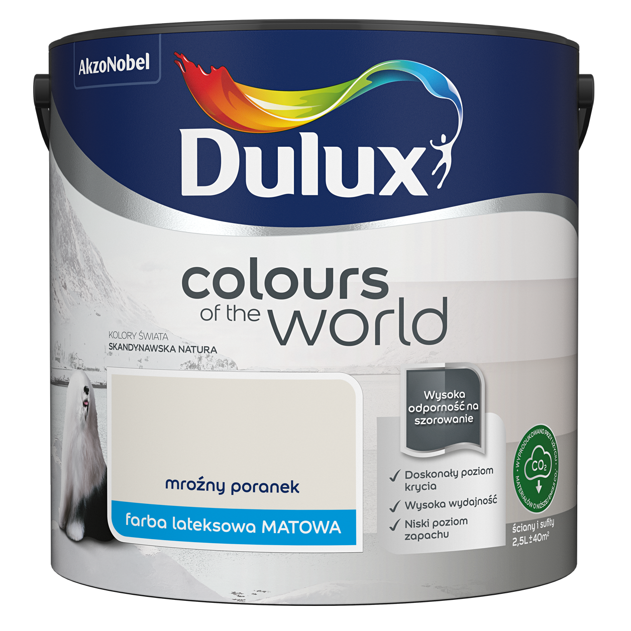 Dulux Kolory Świata <br> mroźny poranek <br> 2.5 l