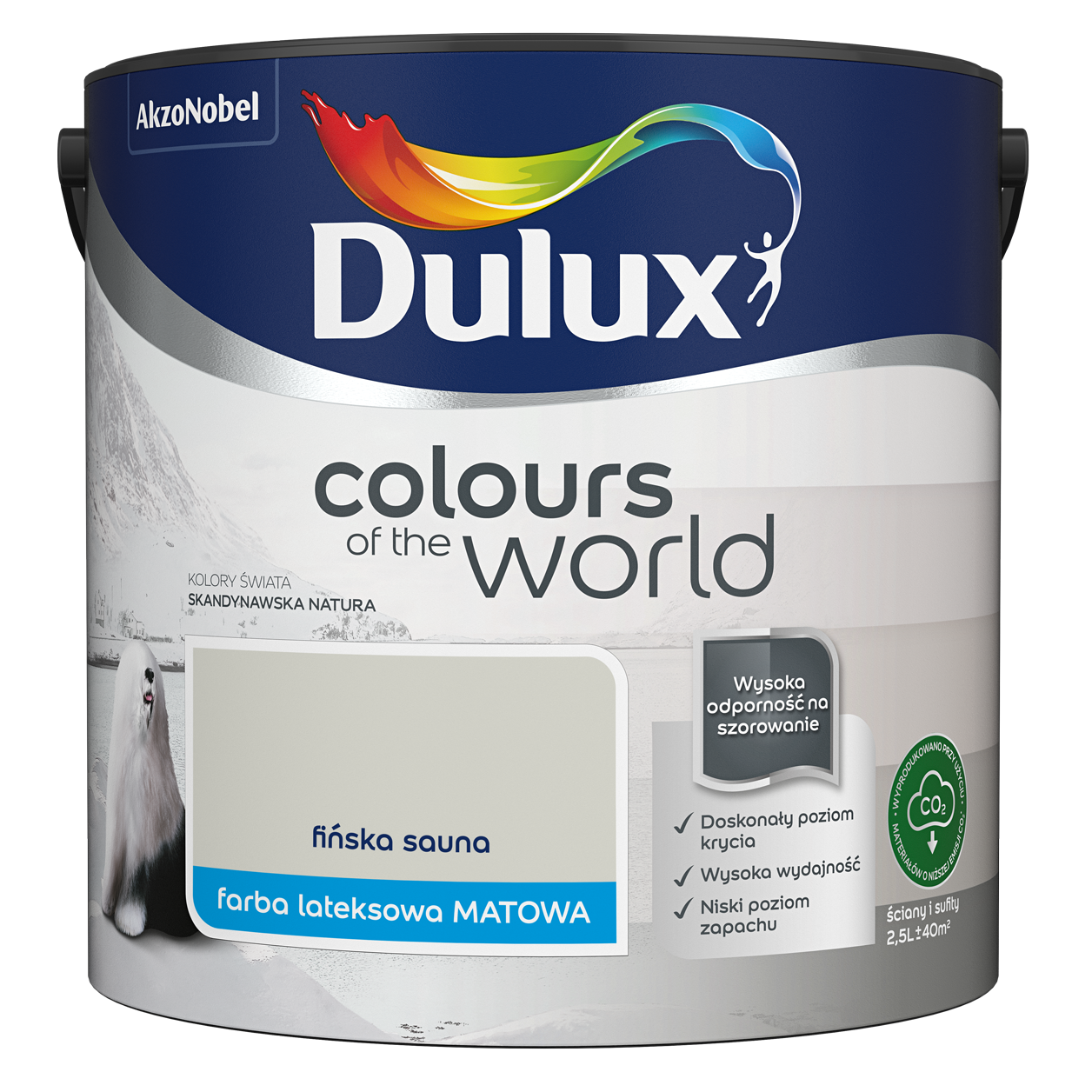 Dulux Kolory Świata <br> fińska sauna <br> 2.5 l