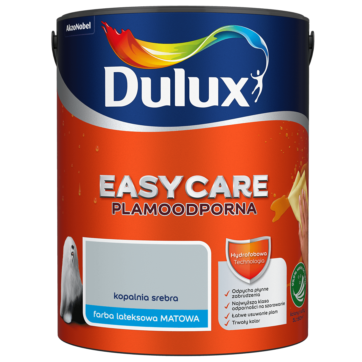 Dulux EasyCare <br> kopalnia srebra <br> 5 l