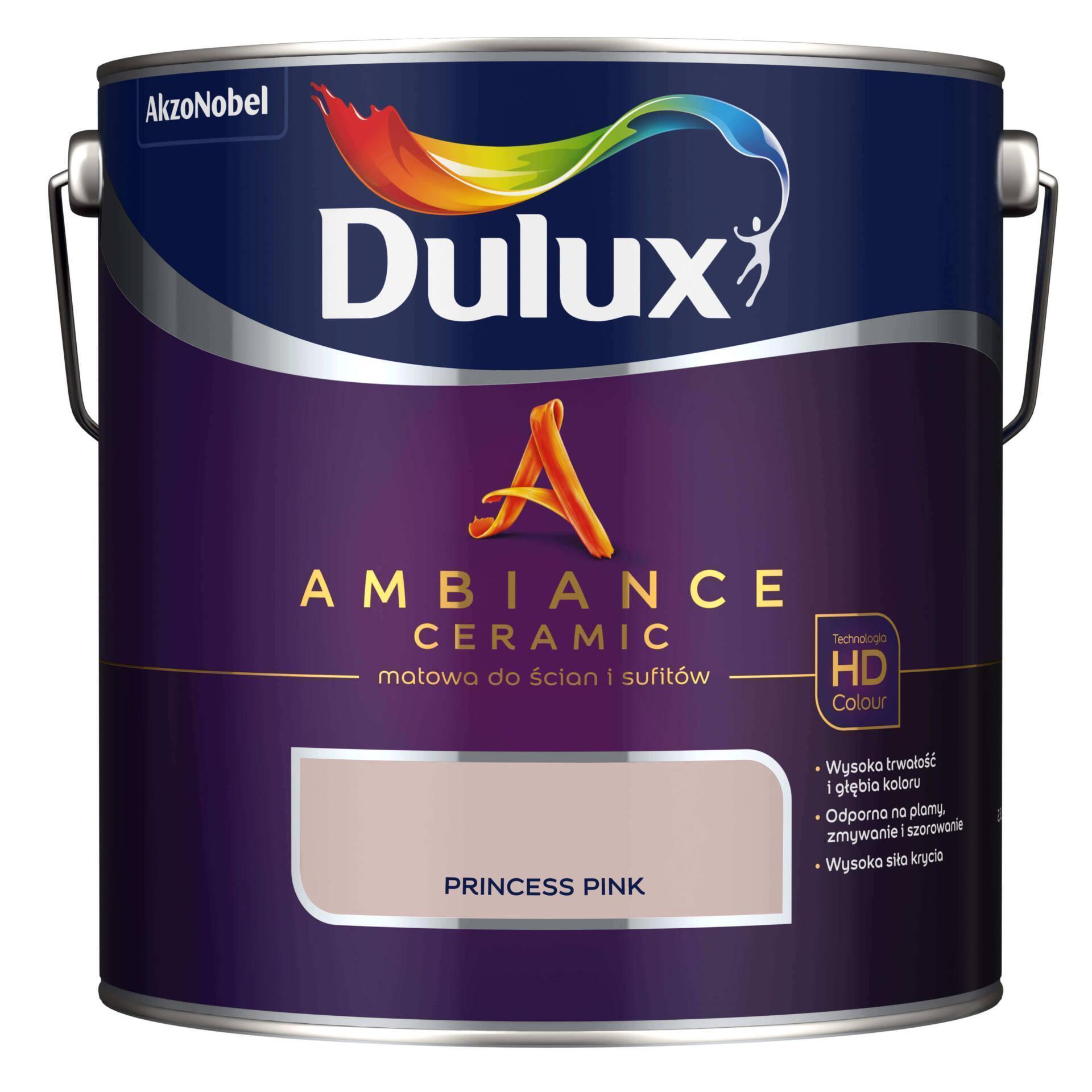 Dulux Ambiance Ceramic <br> Princess pink <br> 2,5L